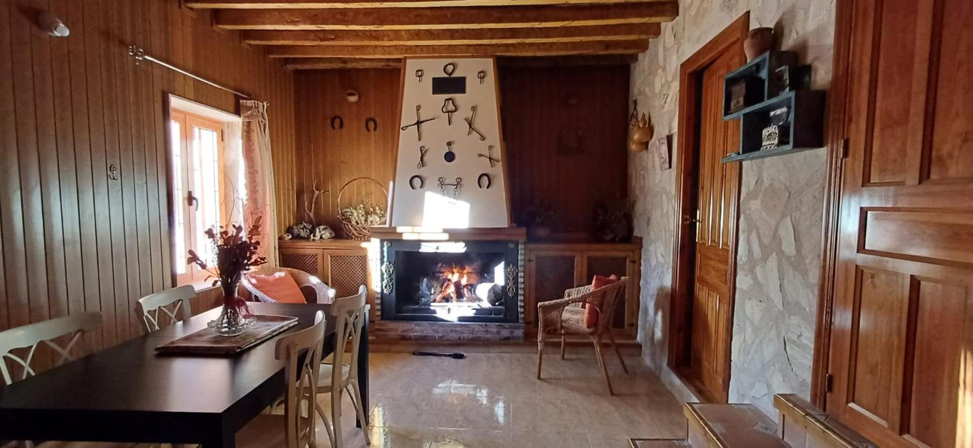 Vila El Enebro Villaverde De Guadalimar Exteriér fotografie